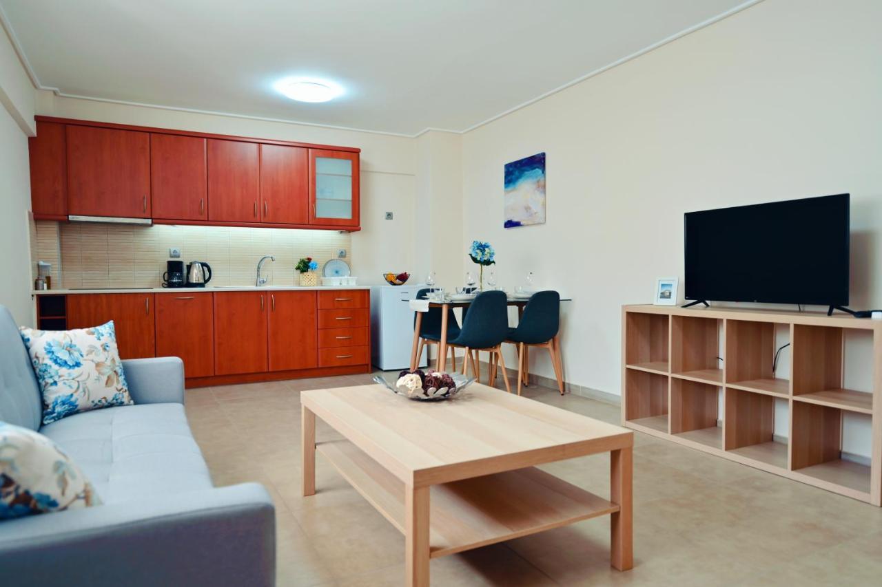 New Times Seafront Hotel Apartments Melissi Melíssion Екстериор снимка